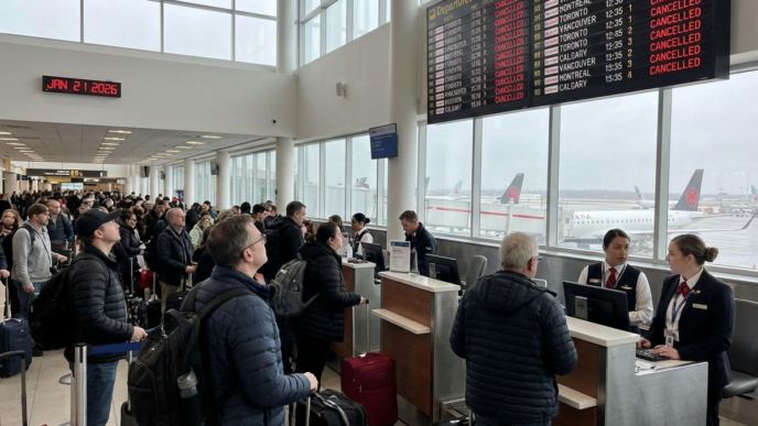 airlines cancel flights to Canada