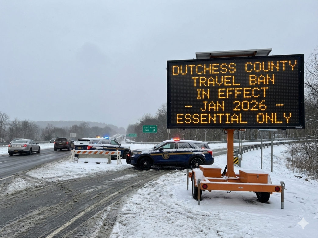 January 2026 Dutchess County Travel Ban