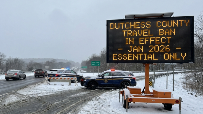 January 2026 Dutchess County Travel Ban